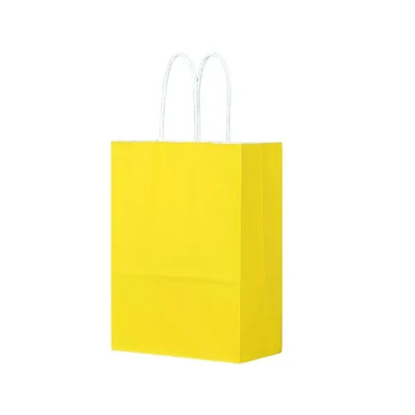 Colorful Kraft Paper Shopping Bags