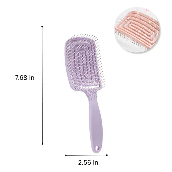 Hollow Square Blow Dry Massage Comb ABS Durable Brush