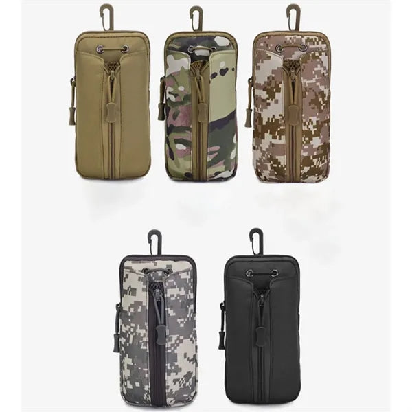 Outdoor Water Bottle Bag With Belt Hook Mobile Phone