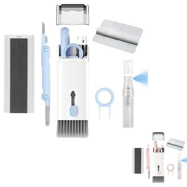 7-In-1 Tech Cleaning Kit With Brush & Spray