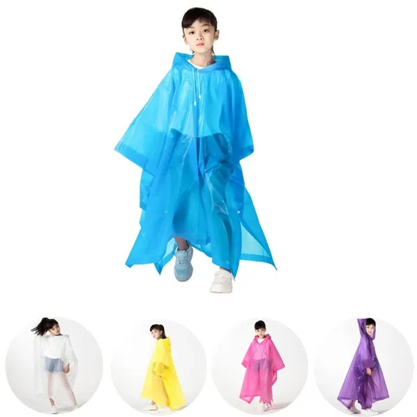 Children Rain Ponchos