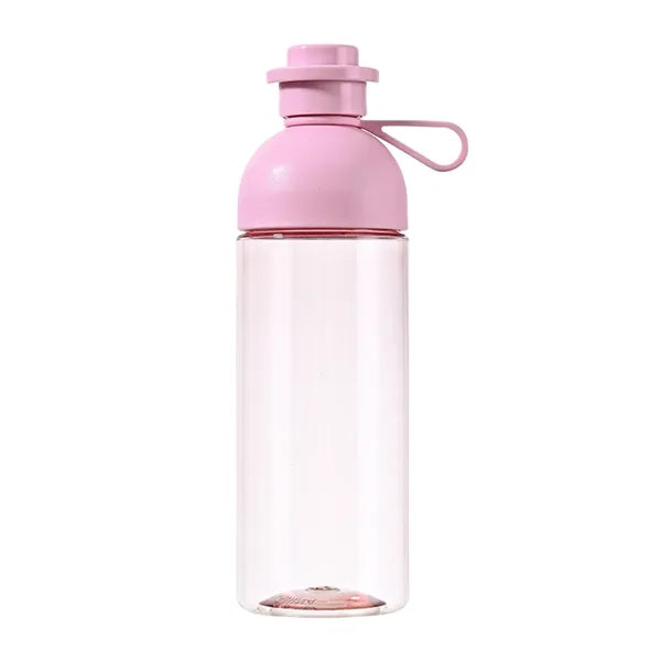 20oz Portable Handheld Large-Capacity Plastic Water Bottle