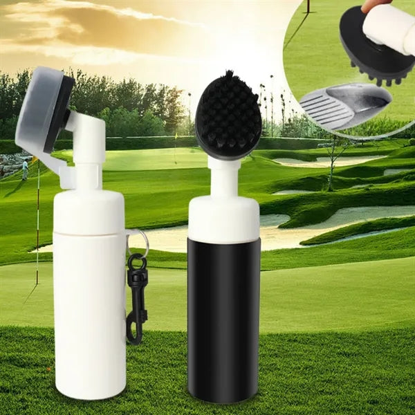 Golf Club Cleaner Brush with Spray Bottle Portable