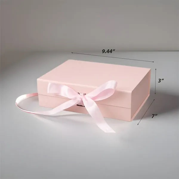 Luxury Collapsible Gift Box w/ Ribbon
