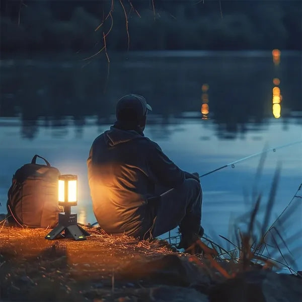 13400mAh Rechargeable Camping Lantern - IPX5, Telescopic