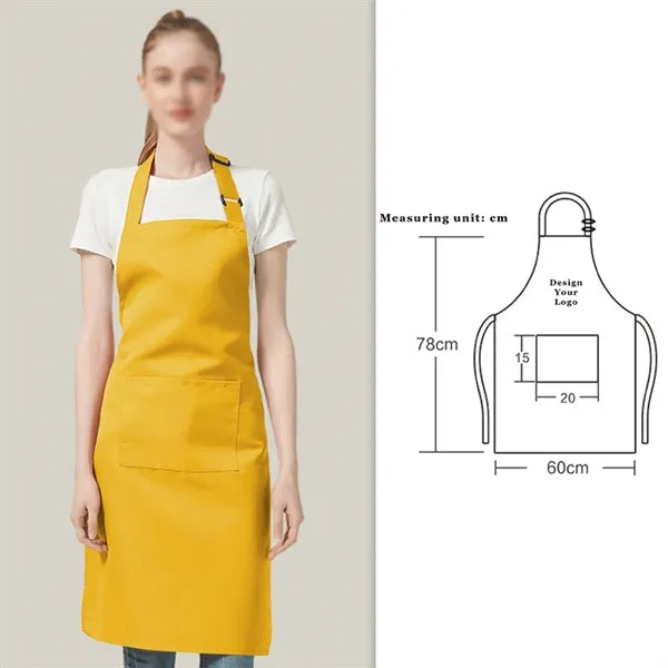 Waterproof Unisex Apron with Big Pocket