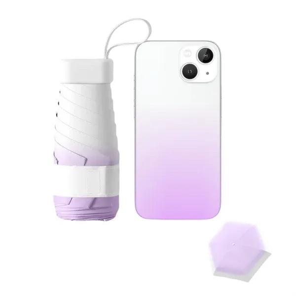 Portable Mini UV Protection Gradient Compact Umbrella