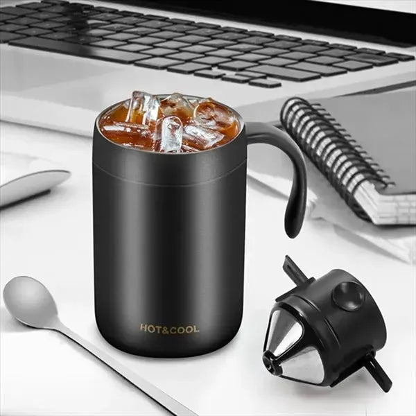 16oz Stainless Steel Pour Over Coffee Maker