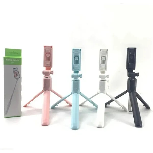 3 in 1 Bluetooth Selfie Stick Tripod with LED Fill Light