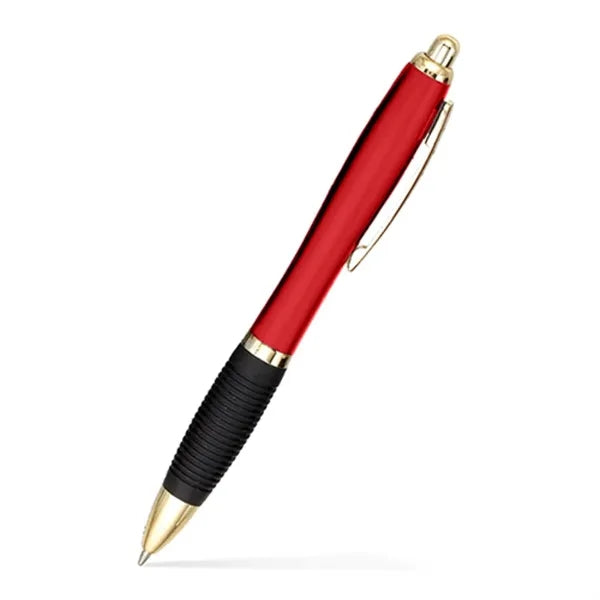 El-Gripper Click Pen - Gold Accents