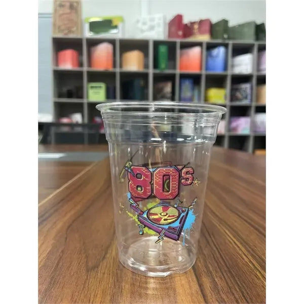 PET Disposable Cups with Lids