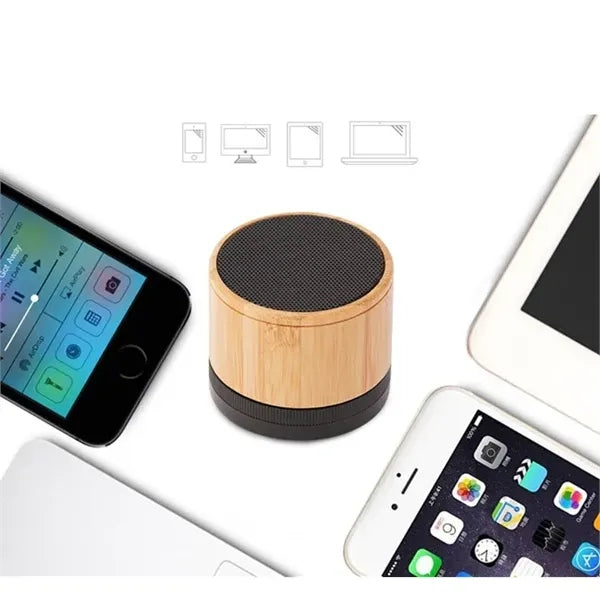 Bamboo Wood Bluetooth Speaker
