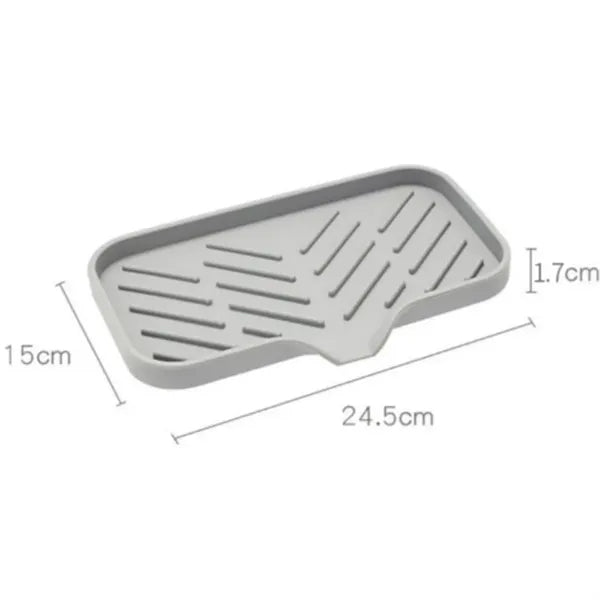 Silicone Soap Holder Sponge Containers with Drain Spout