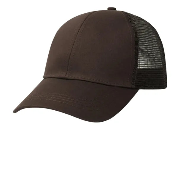 Breathable Mesh Women's Ponytail Sun Hat