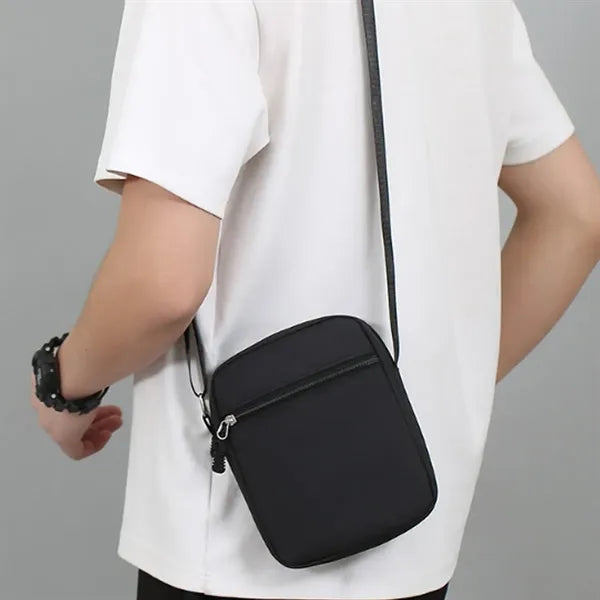 Durable Oxford Shoulder Sling Bag with Adjustable Strap