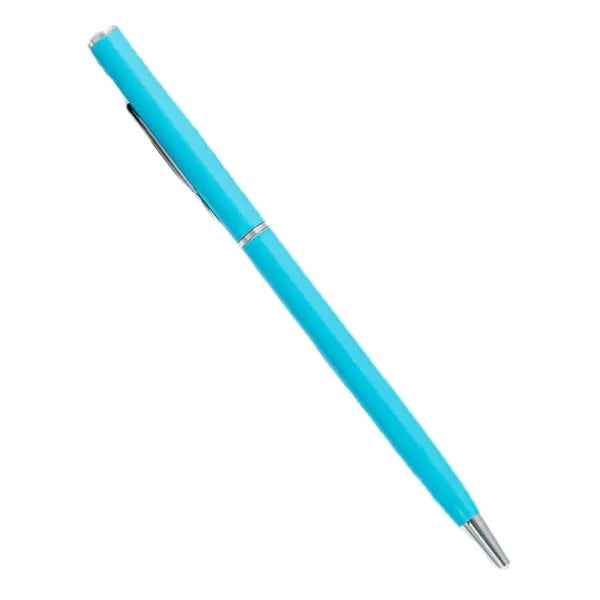 Metallic business rotating ballpoint pen