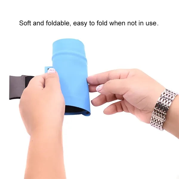 Running Waist Bag With Earphone Port And Reflective Strips