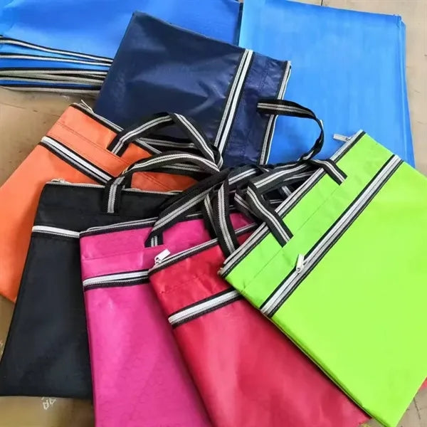 Waterproof Document File Zipper Tote Bag