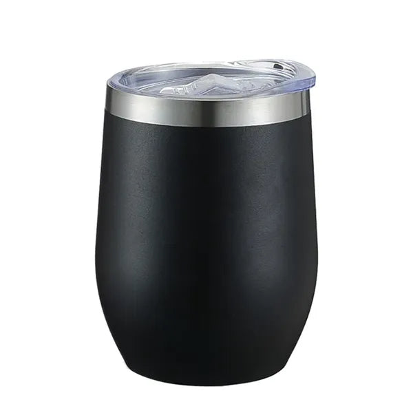 12oz Double Wall Stainless Steel Vacuum Insulated Cup with L