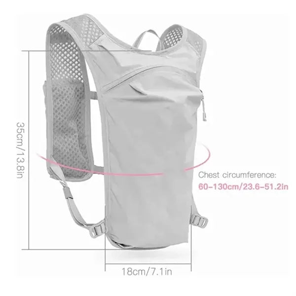 Running Hydration Vest Backpack