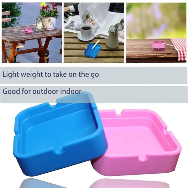 Silicone Heat Resistant Ashtray