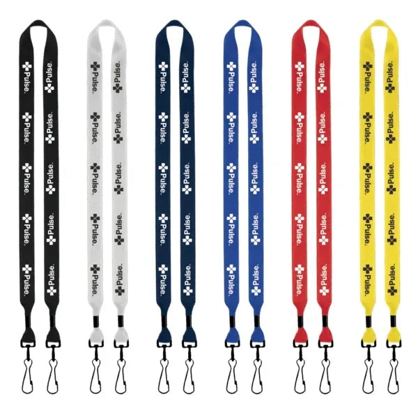 3/4" Polyester Double Ended Swivel Snap Hook Lanyard