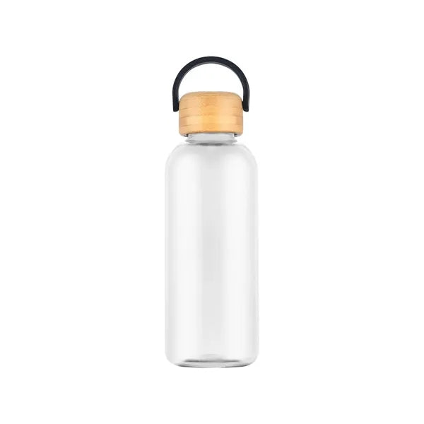 Vail 21 oz RPET Water Bottle with Bamboo Lid