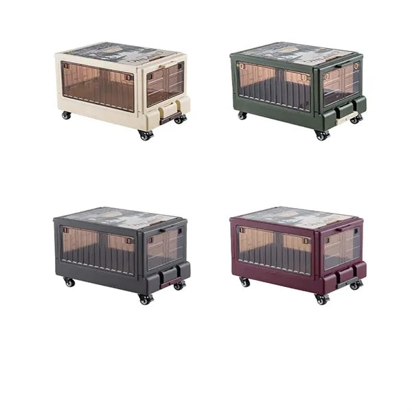 Folding Rolling Cart With Wheels
