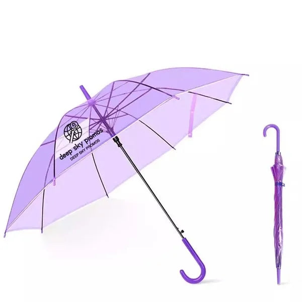 High-Visibility Transparent Rain Umbrella