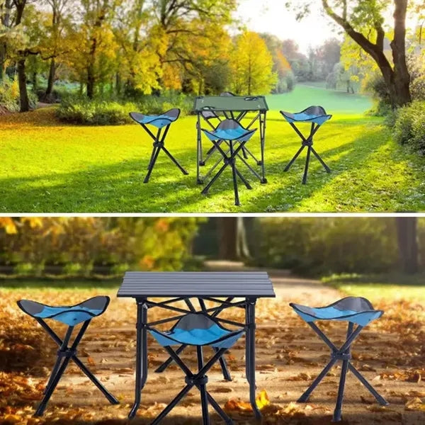 Mountaineering Tri-Leg Stool with carry bag