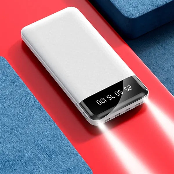 Portable Power Bank with Digital LED Display Dual USB Output