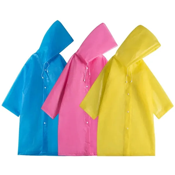 Outdoor Event EVA Rain Ponchos Waterproof Raincoats