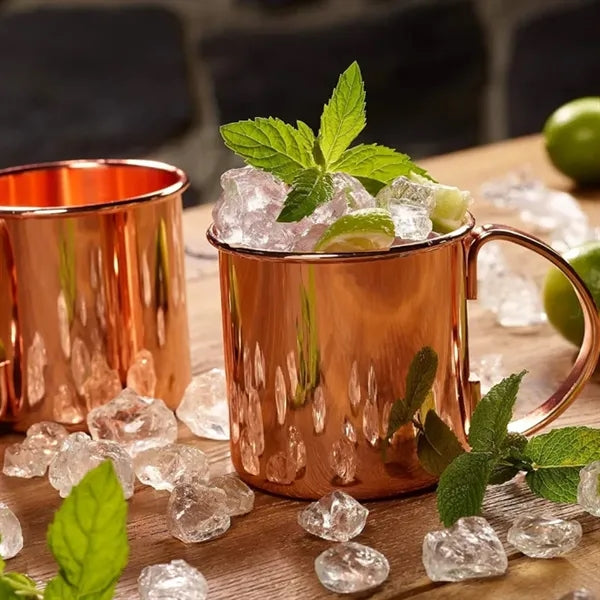 17Oz. Copper Moscow Mule Mug for Beverages