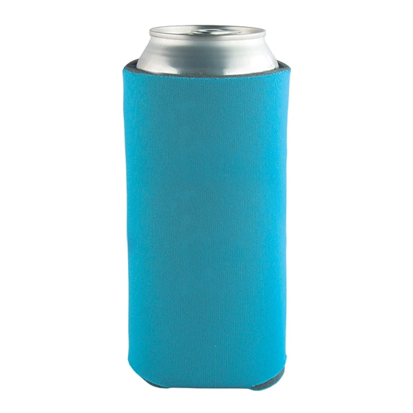 16 oz Tall Pocket Can Coolie with 3 sided Imprint