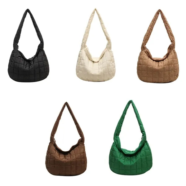 Soft Tote Large Carryall Puffer Light Shoulder Bag