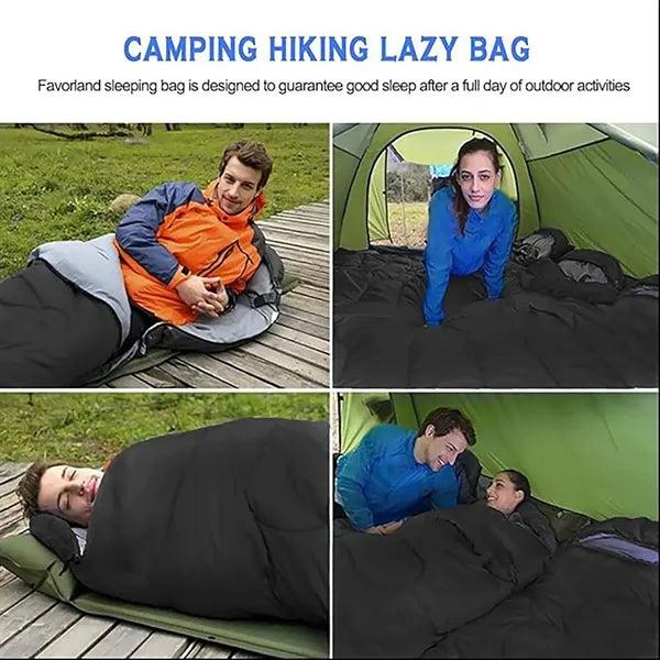 Outdoor Camping Warm Cotton Sleeping Bag
