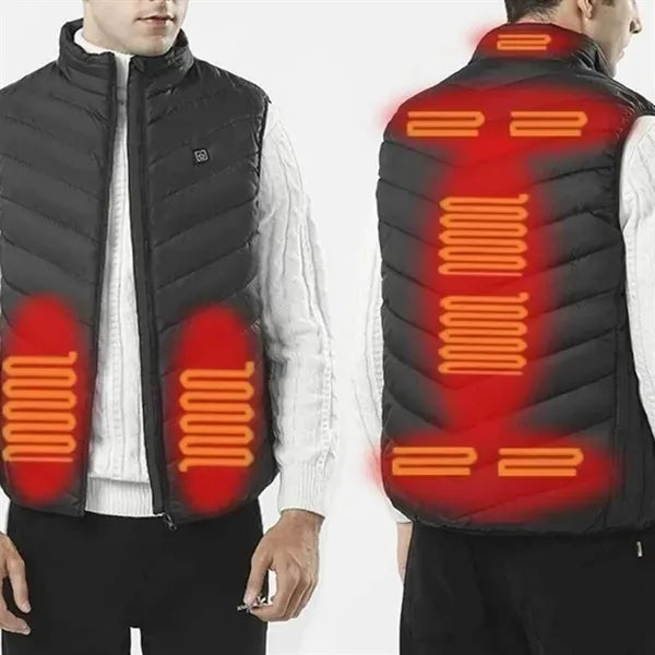 Heated Vest for Outdoor & Winter Comfort