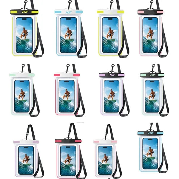 Waterproof Phone Dry Bag With Fluorescent Strip