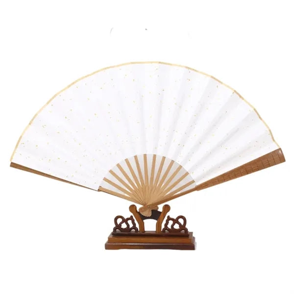 Folding Rice Paper Handheld Fan