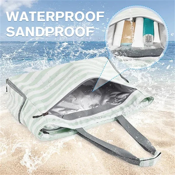 Women Foldable Beach Bag Waterproof