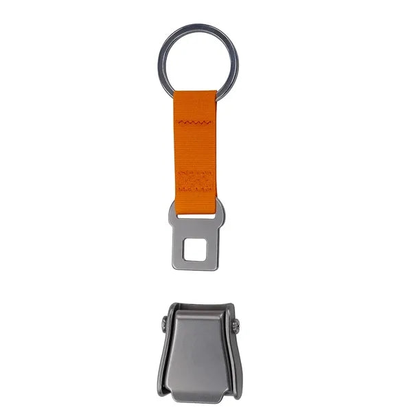 Airplane Seatbelt Buckle Keychain