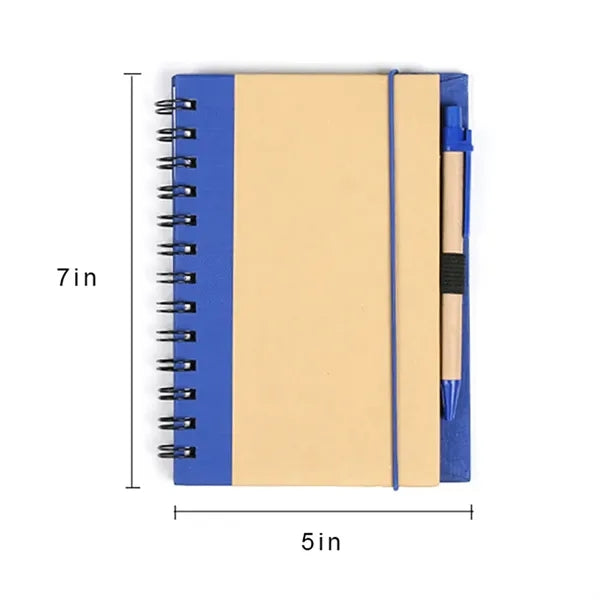 Recycled Notebook with Pen