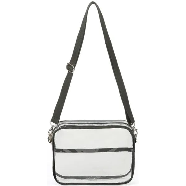 Transparent PVC Messenger Bag
