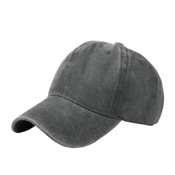 Vintage Washed Distressed Baseball Cap, Golf Dad Hat