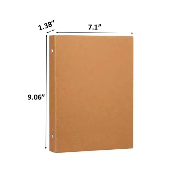 3-Ring Binder Paper Looseleaf Folder