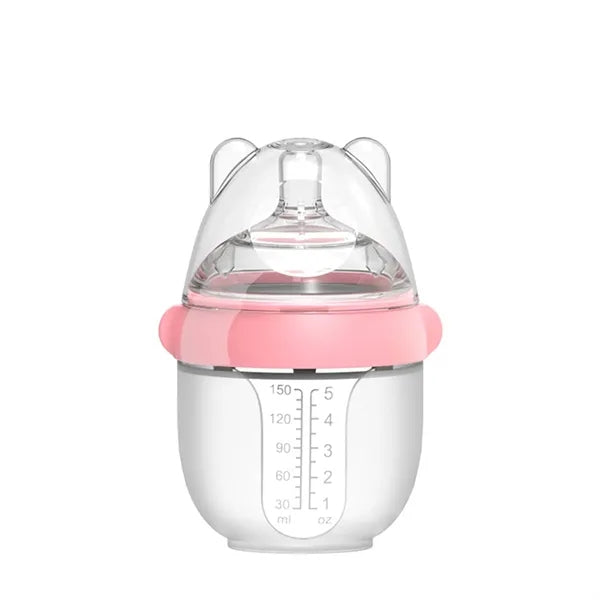 Silicone baby bottle