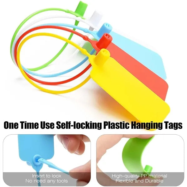 Plastic Waterproof Hanging Labels Shipping Tags