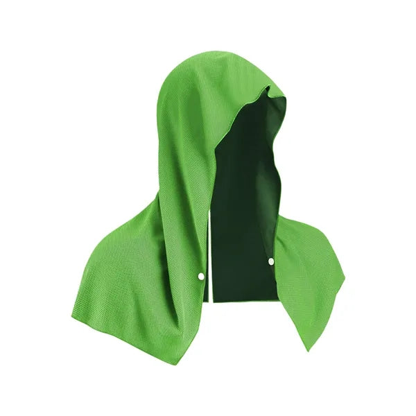 Quick-Dry Hooded Sports Towel - Moisture Wicking & Breathabl