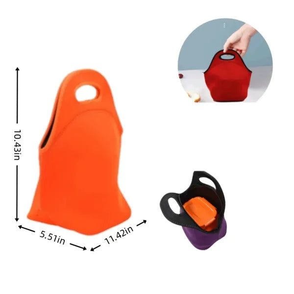 Waterproof Rubber Picnic Lunch Bag