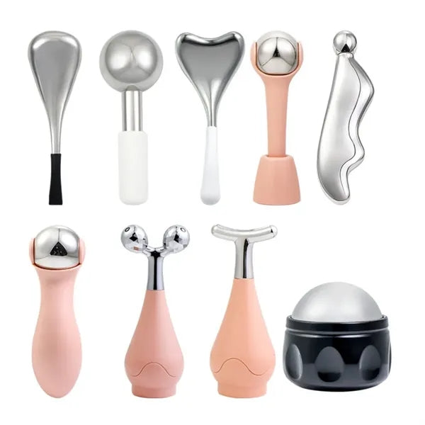 Stainless Steel Ice Roller For Face Massage And Cooling